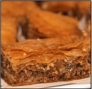 Honey & Blood Orange Baklava