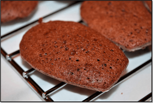 Dark Chocolate – Blood Orange Madeleines