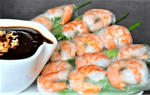 Vietnamese Fresh Shrimp Spring Roll