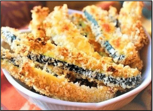 Parmesan Zucchini Fries